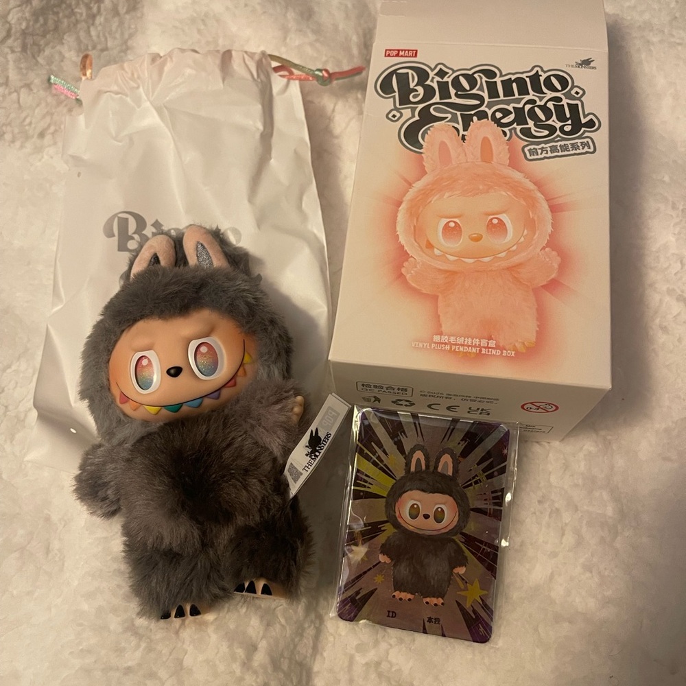 POPMART Labubu Big into Energy Secret ID, new in box!!